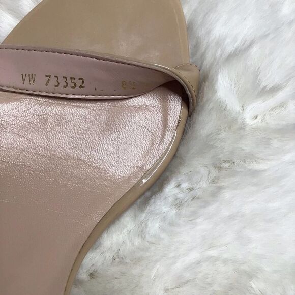 Stuart Weitzman Nude Patent Leather Heels - Picture 7 of 7